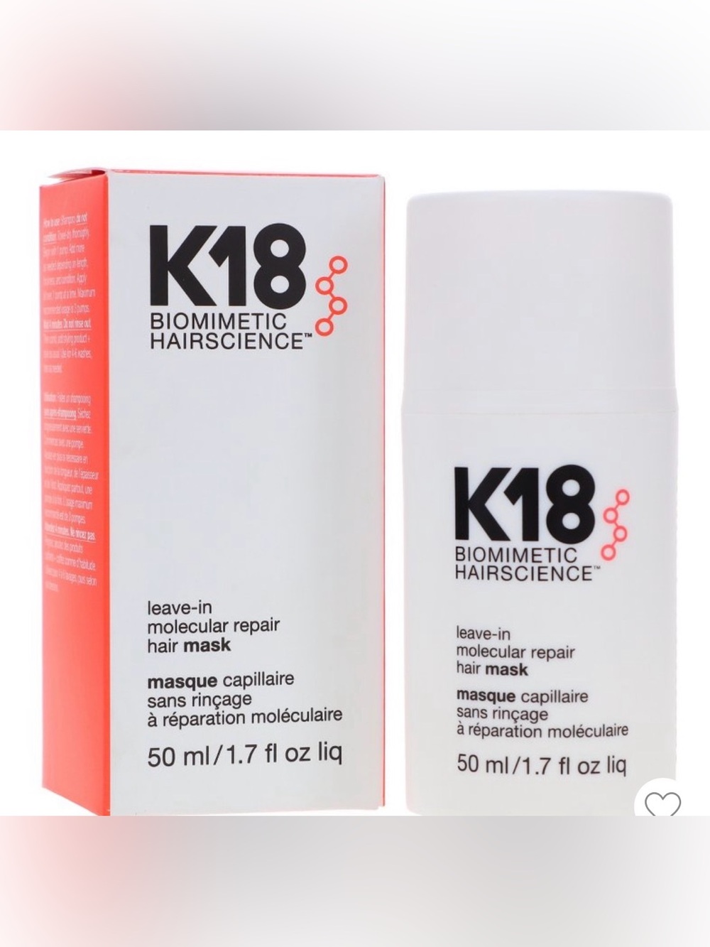 K18 Leave-In Molecular Repair Hair Mask